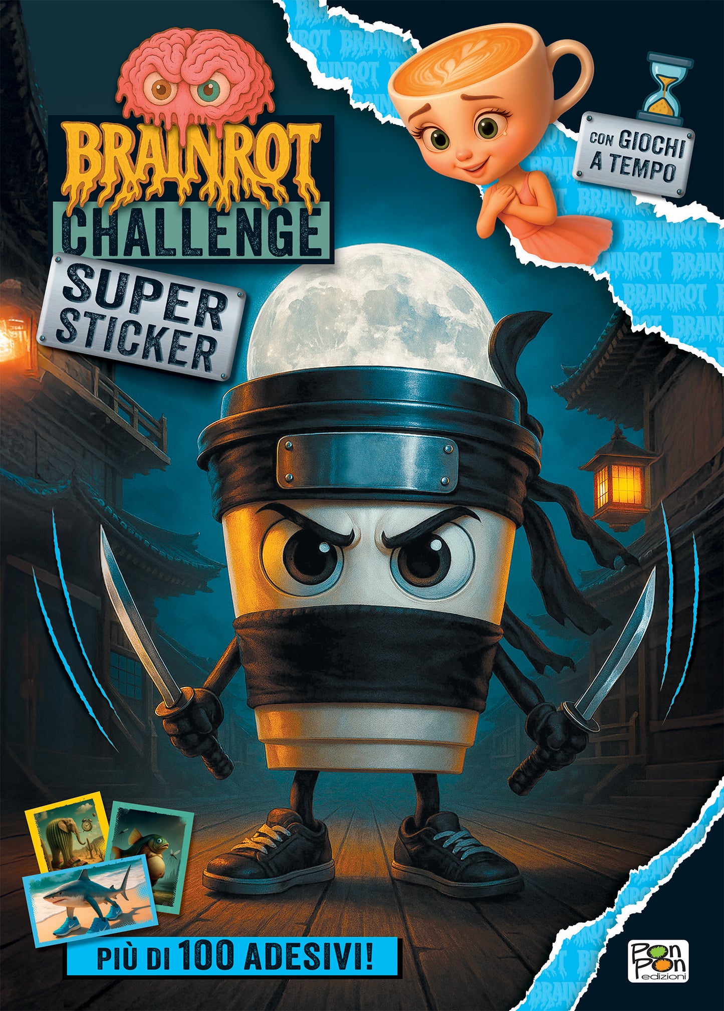 Brainrot Challenge. Super sticker