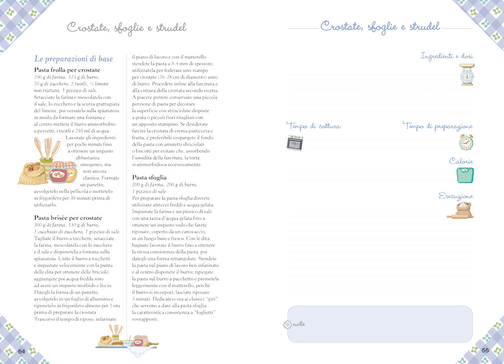 Il mio ricettario di casa. Dolci e dessert. Per raccogliere le mie ricette più buone