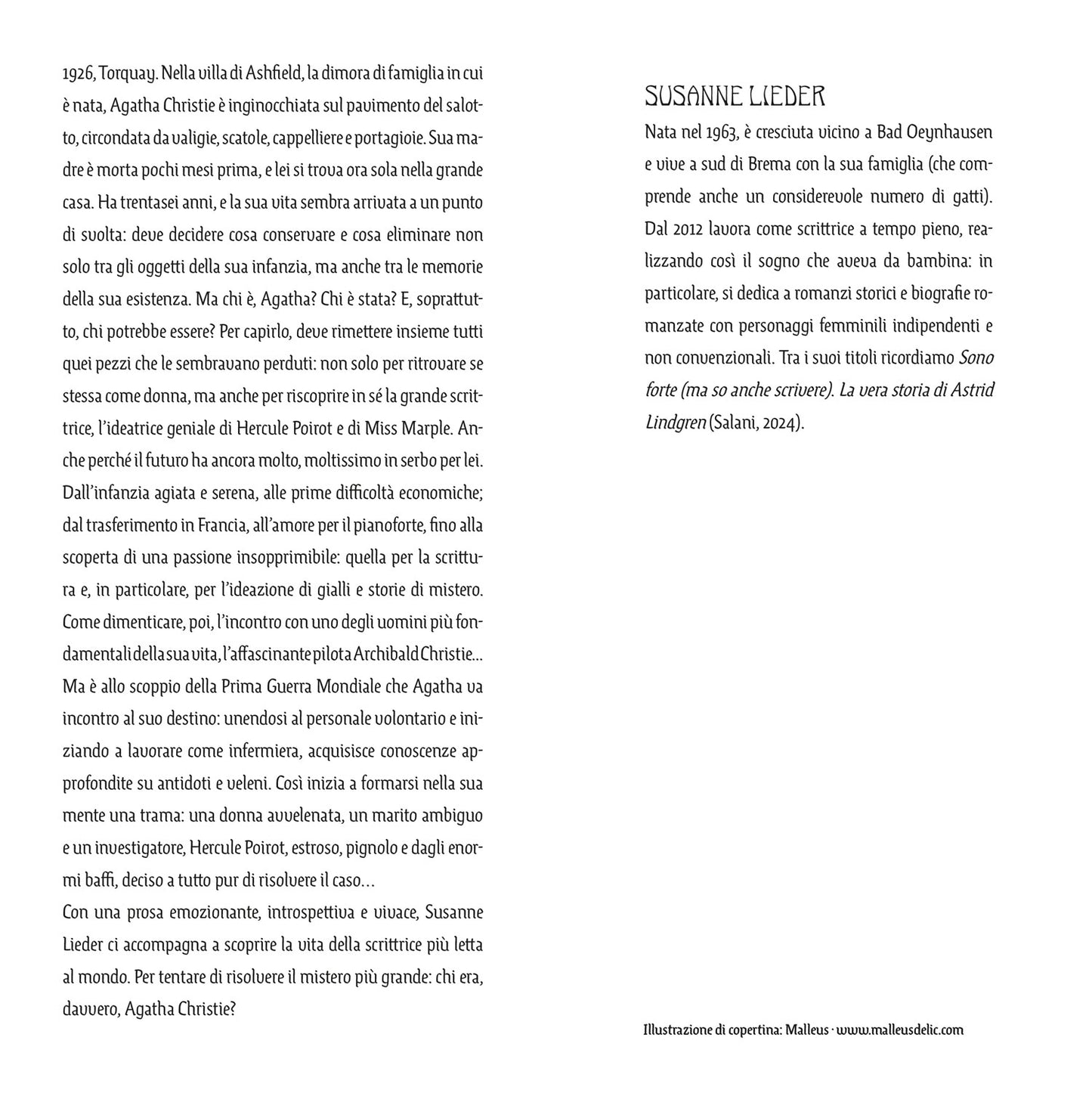 Indomabile. Agatha Christie. La ragazza che ha inventato il mistero