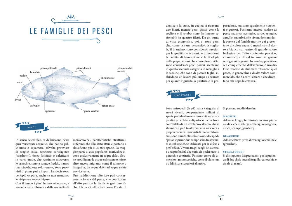 Il grande ricettario del pesce.. 150 specie. 360 piatti della tradizione regionale italiana