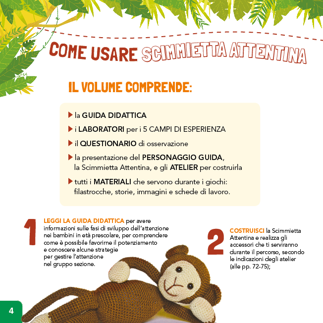 Scimmietta Attentina. Strategie e attività per potenziare l'attenzione alla Scuola dell'Infanzia