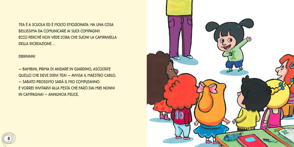 Tea. Quando arriva il mio compleanno?