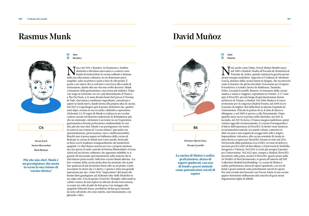 L'atlante dei cuochi. I miri, i maestri, gli allievi protagonisti della storia della cucina