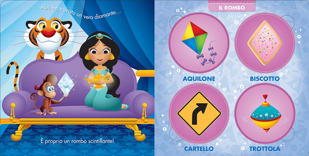 Prime parole Le forme - Stacca&Incastra Disney Baby