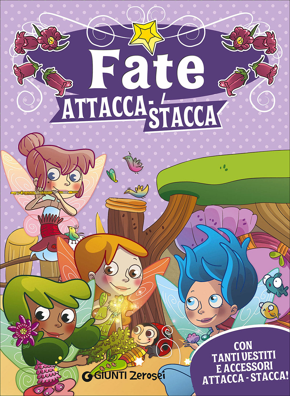 Fate attacca-stacca. Con tanti vestiti e accessori attacca-stacca!