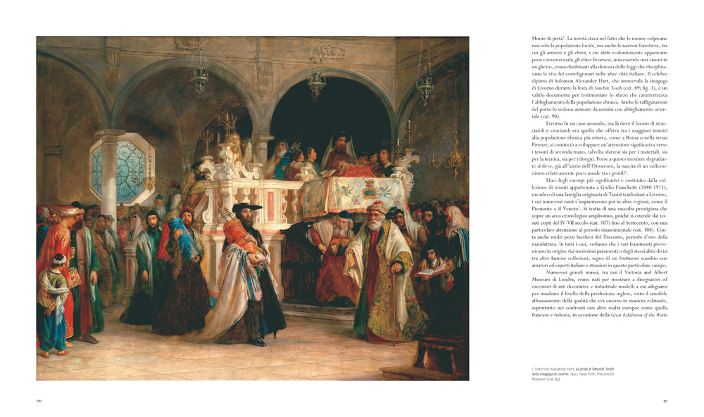 Tutti i colori dell'Italia ebraica. Tessuti preziosi dal Tempio di Gerusalemme al prêt-à-porter