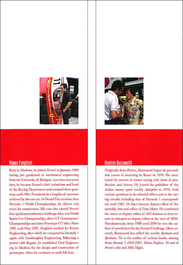 Forghieri on Ferrari. 1947 to the present