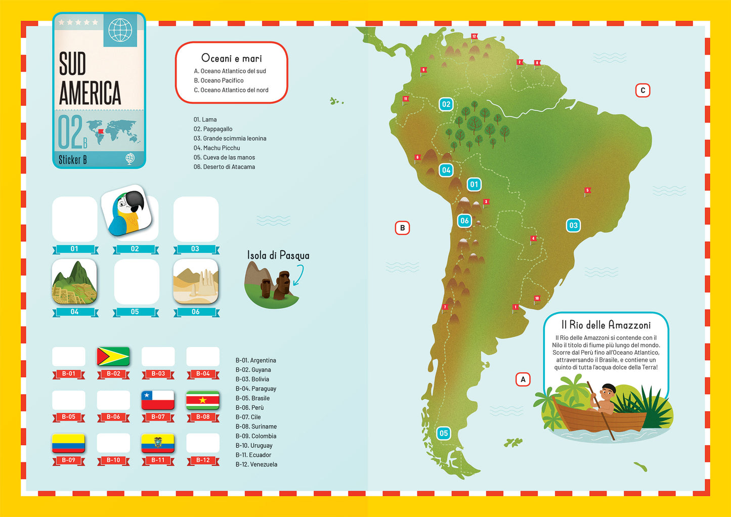 Atlante del mondo. Giochi, attività e sticker per giovani esploratori ed esploratrici