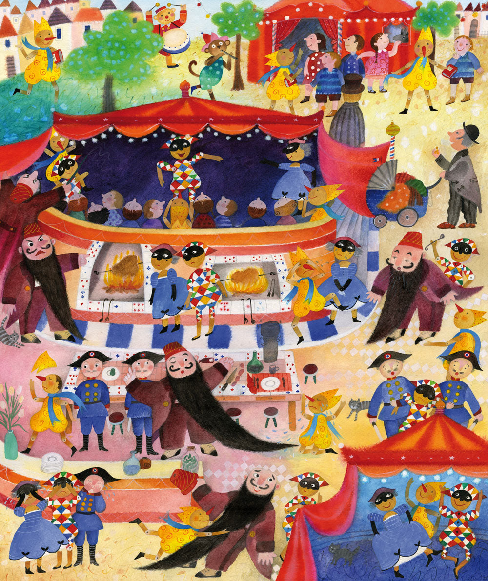 Pinocchio e Mangiafoco