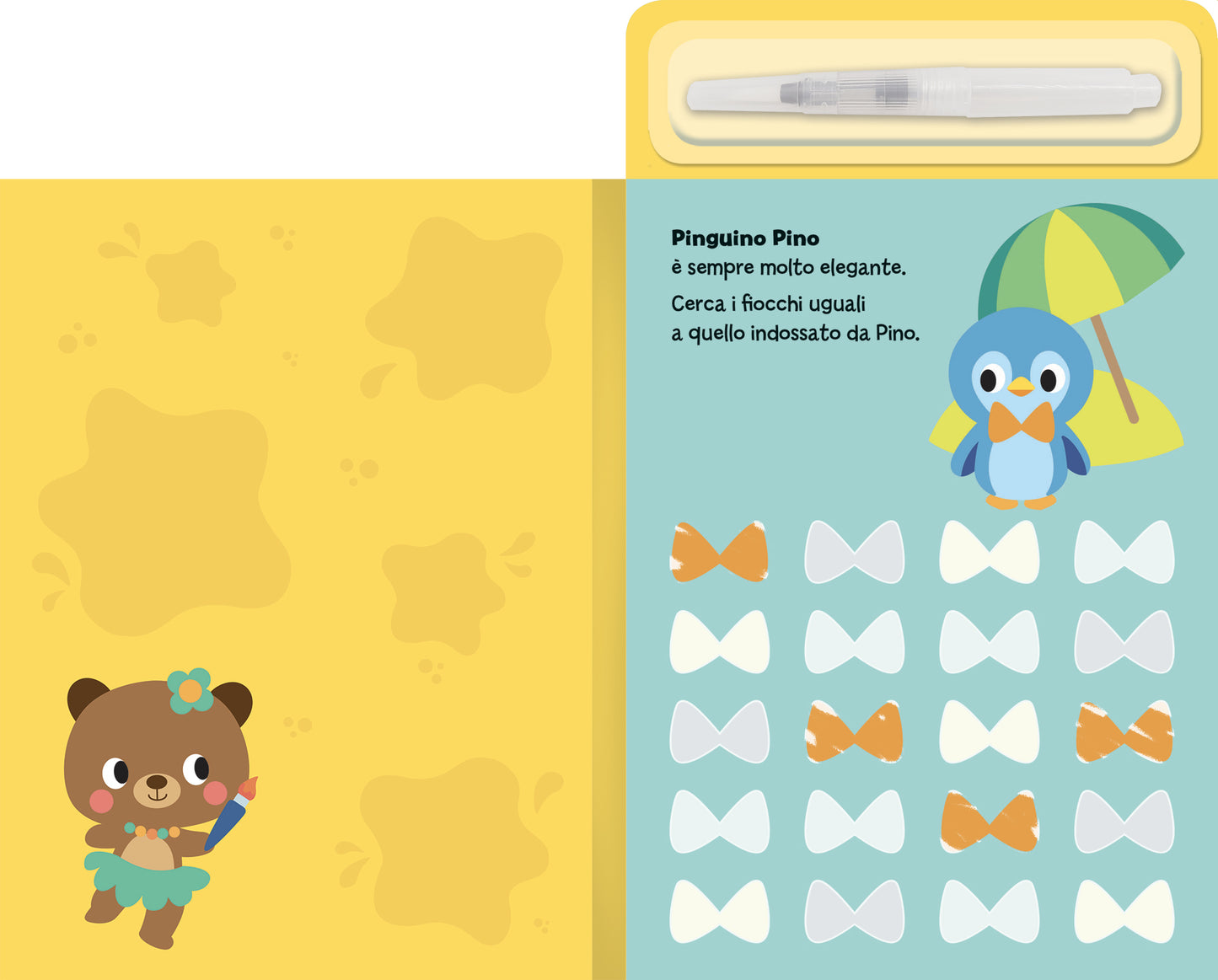 Animali selvaggi. Colora con l'acqua