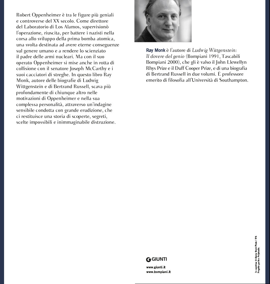 Robert Oppenheimer. L'u0mo che inventò la bomba atomica