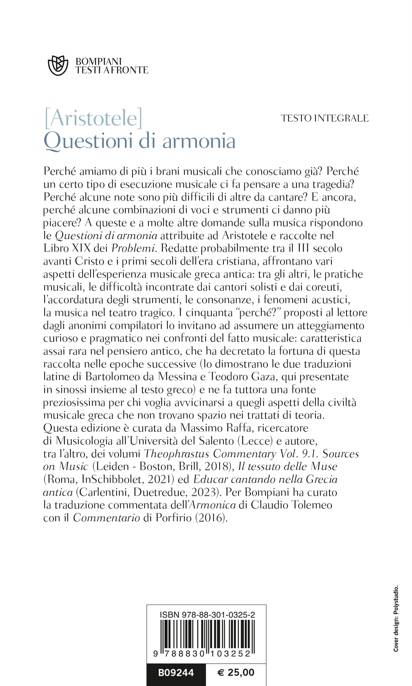 Questioni di armonia. Problemi, Libro XIX