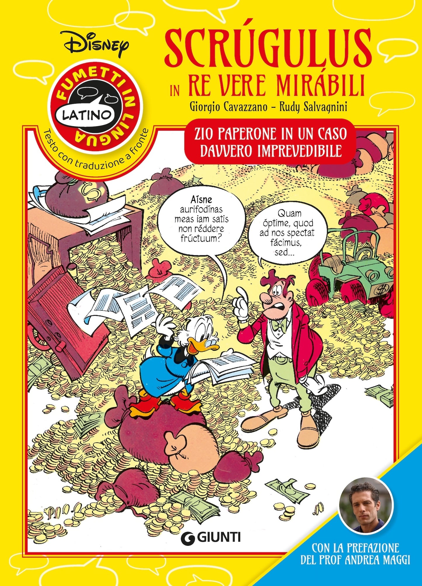 Scrúgulus in re vere mirábili - Zio Paperone in un caso davvero imprevedibile. Fumetti in lingua - Latino - Con prefazione del Prof Andrea Maggi
