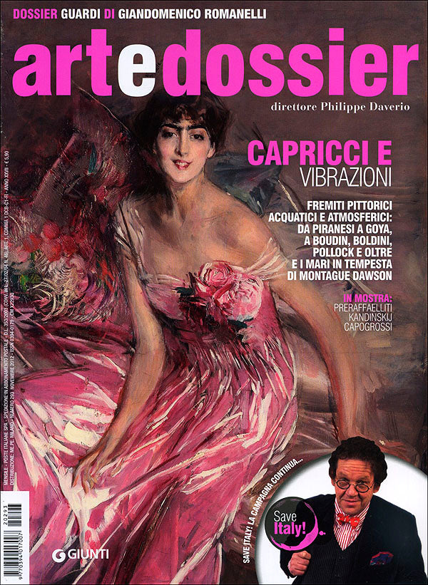 Art e dossier n. 293, novembre 2012. allegato a questo numero il dossier: Guardi di Giandomenico Romanelli