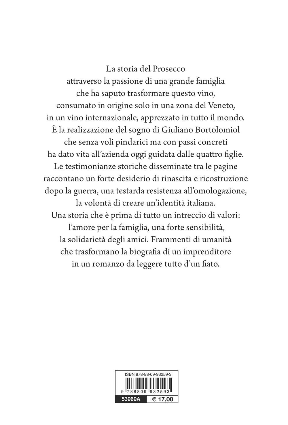 Il sogno del prosecco. di Giuliano Bortolomiol