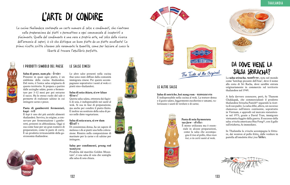 LA CUCINA ORIENTALE ILLUSTRATA. . LE RICETTE E LE CURIOSITA' PER CONOSCERE TUTTO SULLA TRADIZIONE GASTRONOMICA DI CINA, COREA, GIAPPONE, THAILANDIA, VIETNAM