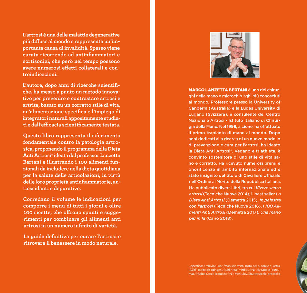 Anti Artrosi. L'alimentazione per curare i dolori articolari e vivere meglio