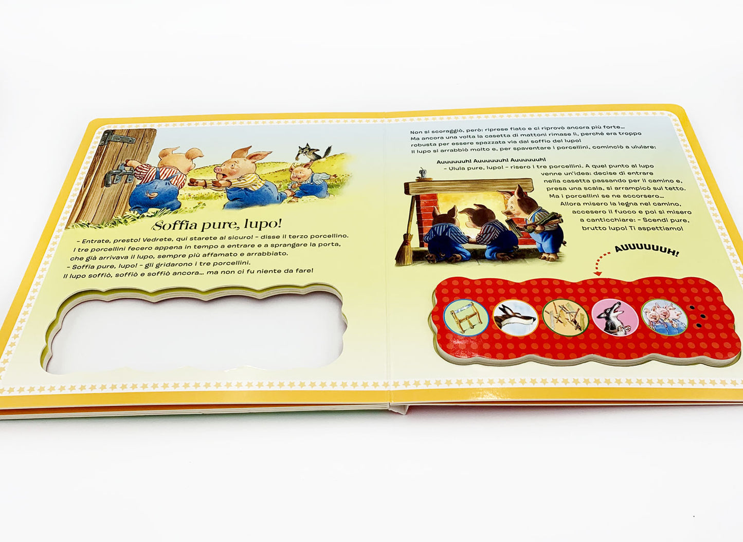 Tre porcellini . Fiabe premi e ascolta