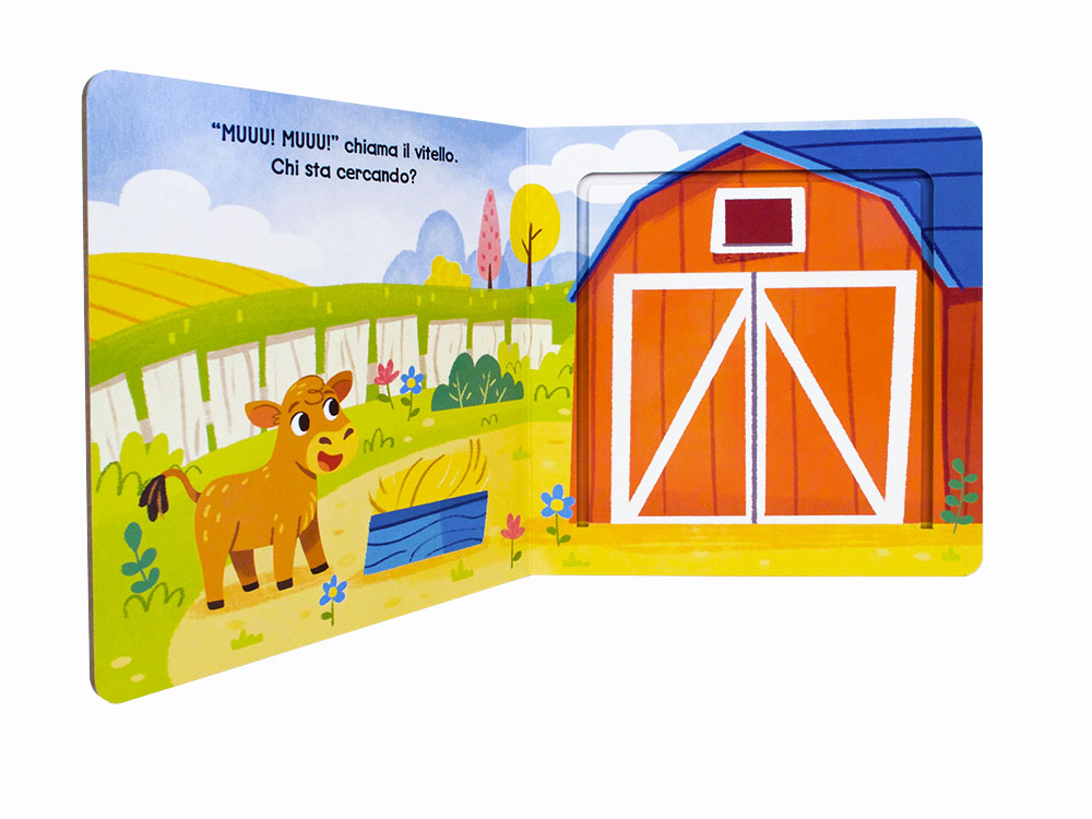 La fattoria. Finestrelle Pop Up