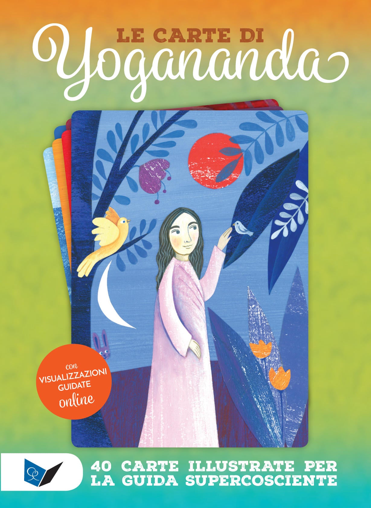 Le carte di Yogananda – Cofanetto con carte e libretto. 40 carte illustrate per la guida supercosciente