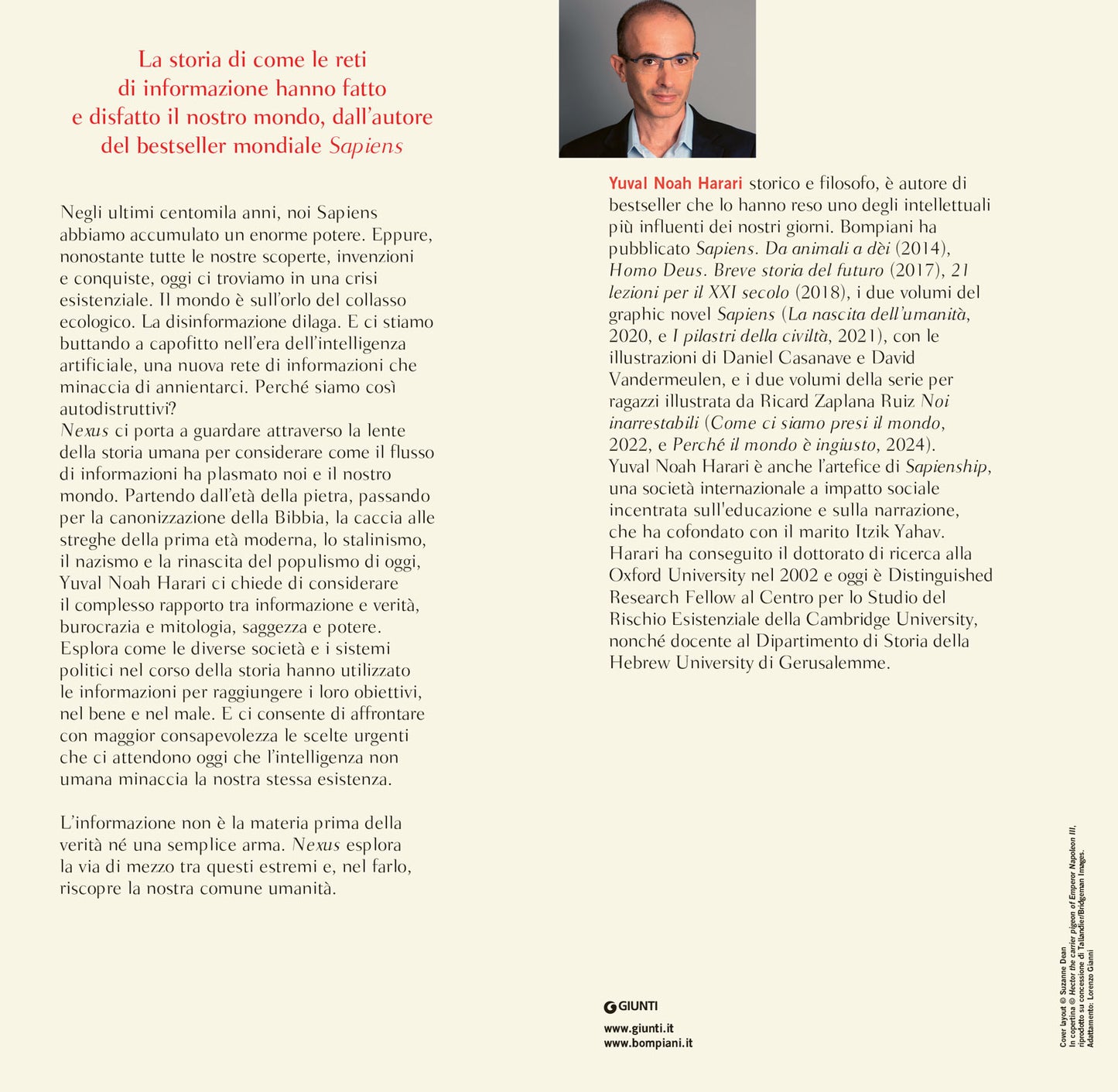 Nexus. Breve storia delle reti di informazione dall'età della pietra all'IA. Edizione italiana