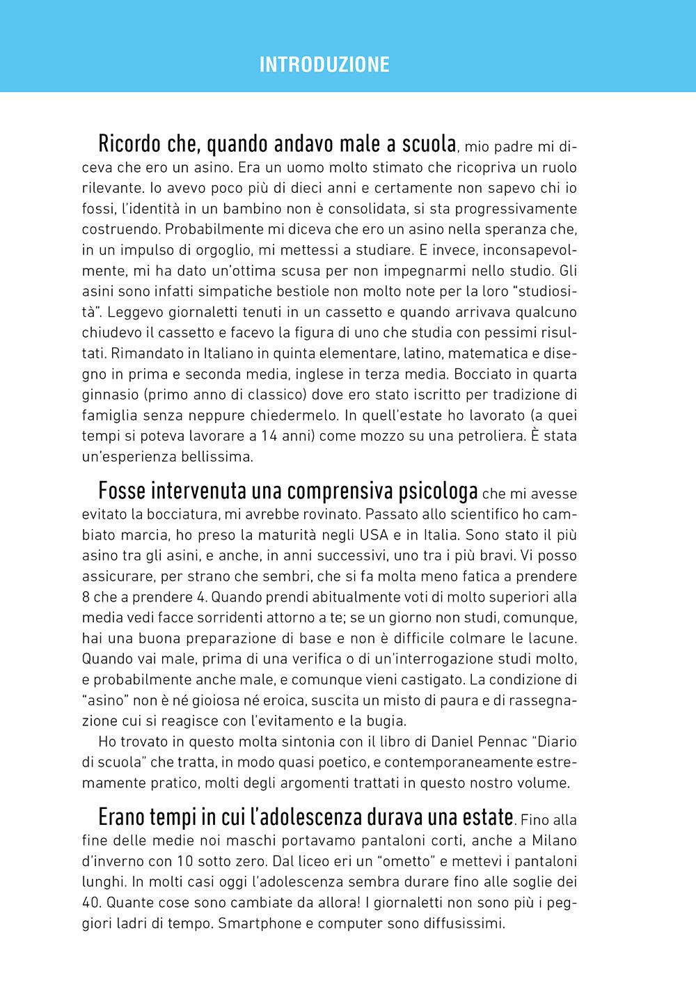 Mio figlio non ha voglia di studiare