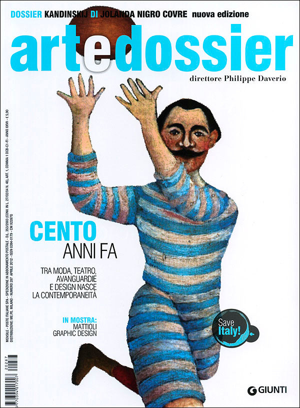 Art e dossier n. 287, aprile 2012. allegato a questo numero il dossier: Kandinskij di Jolanda Nigro Covre