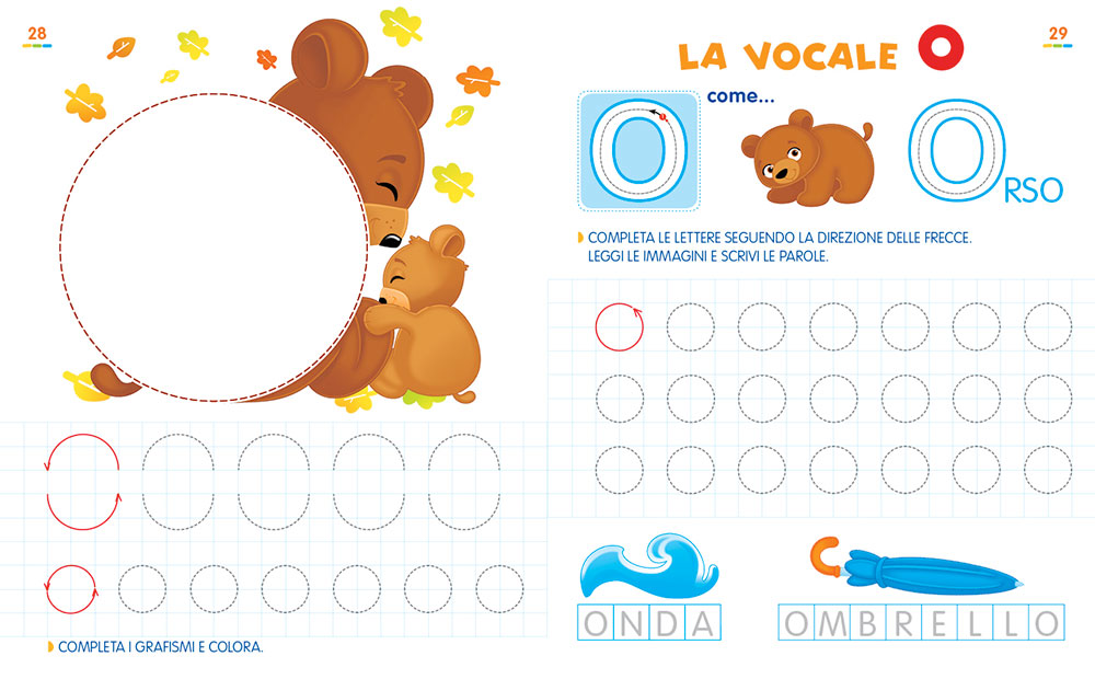 Giocando imparo l'alfabeto. Imparo a scrivere le lettere