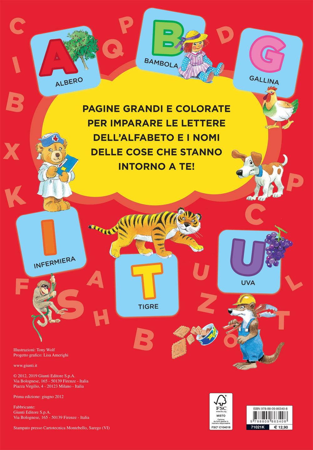 L'alfabetiere di Tony Wolf