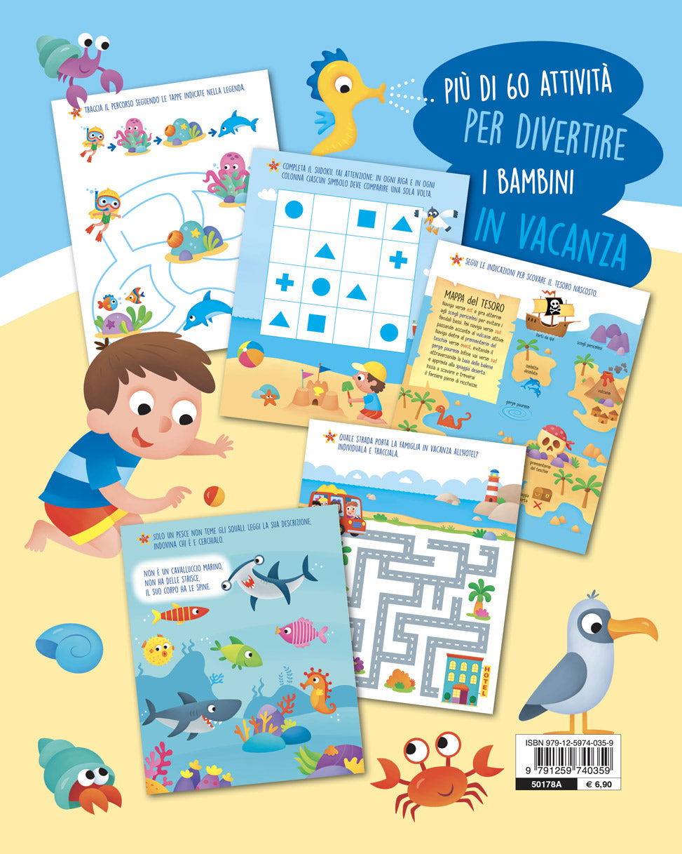 In Vacanza. Tante attività divertenti per bambini dai 3 ai 6 anni