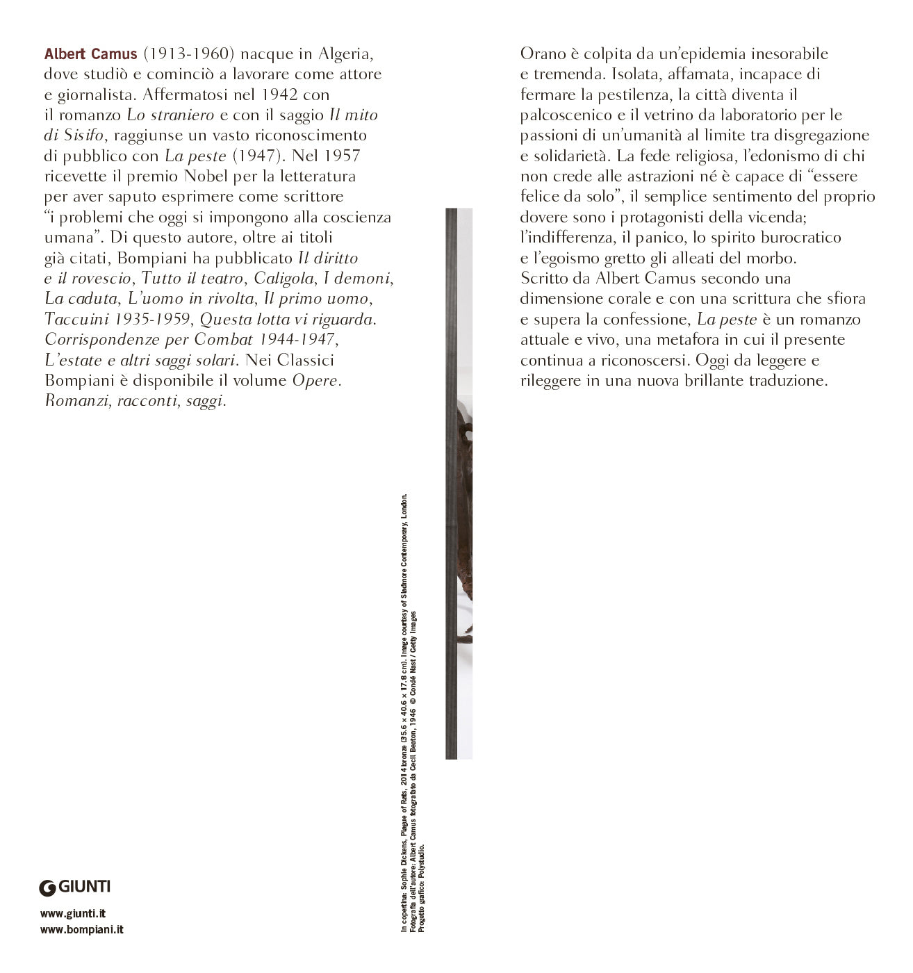 La peste. Nuova traduzione di Yasmina Mélaouah