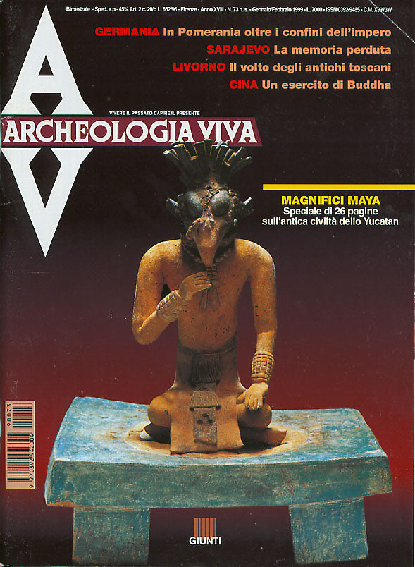 Archeologia Viva n. 73 - gennaio/febbraio 1999. Rivista bimestrale