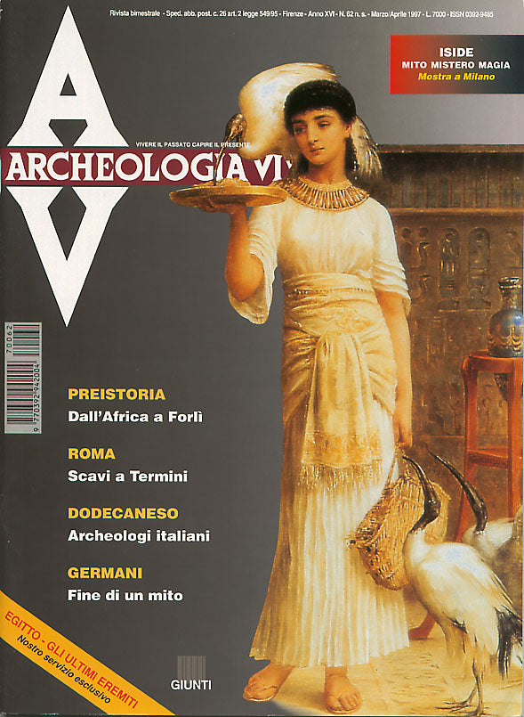 Archeologia Viva n. 62 - marzo/aprile 1997. Rivista bimestrale