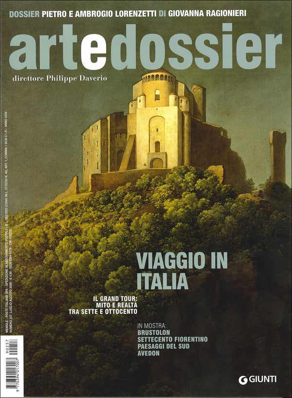 Art e dossier n. 257,Luglio/Agosto 2009. allegato a questo numero il dossier: Pietro e Ambrogio Lorenzetti di Giovanna Ragionieri
