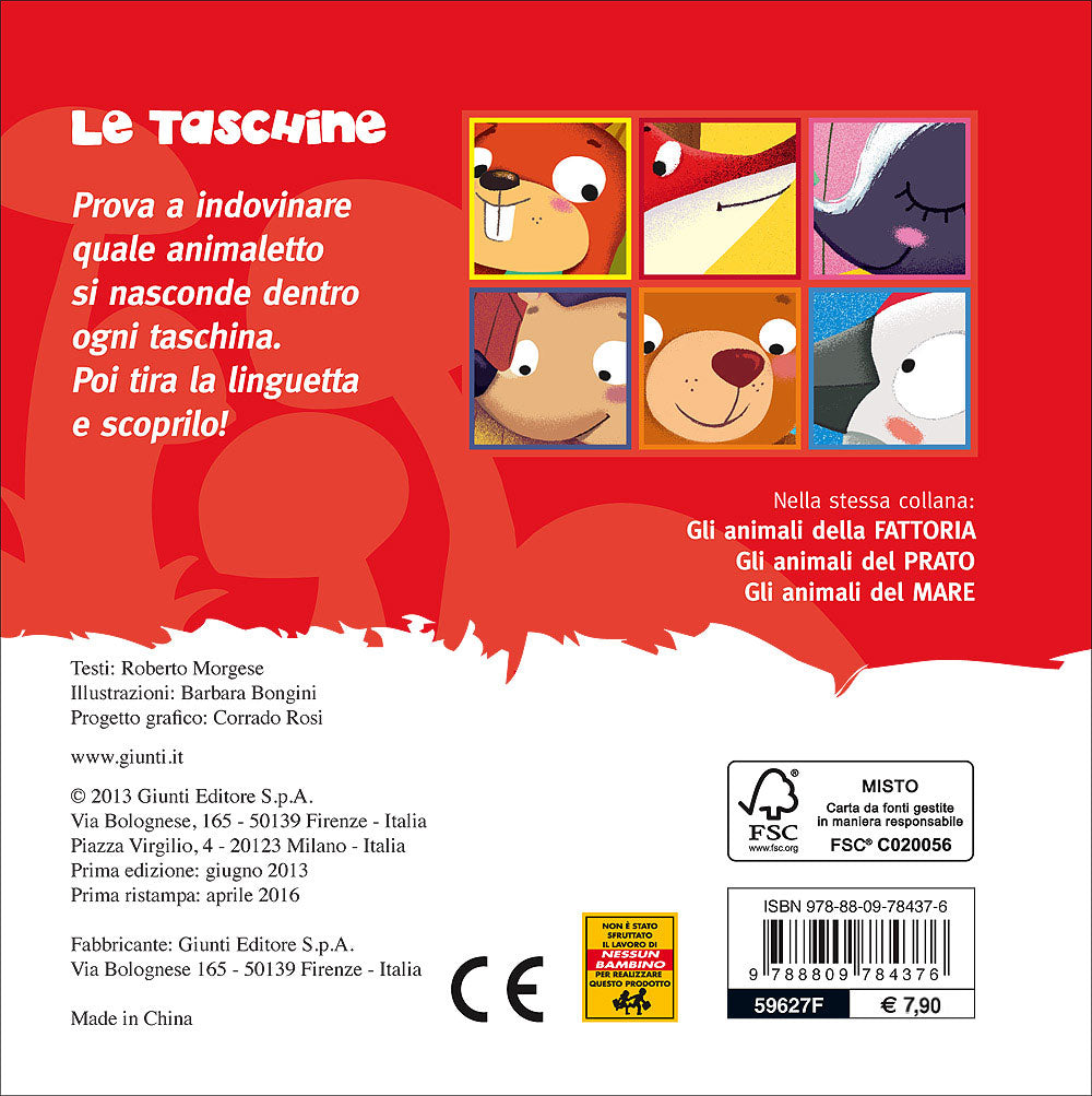 Gli animali del bosco