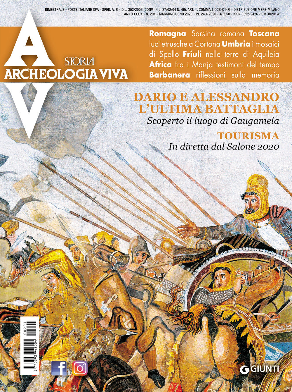Archeologia Viva n. 201 - maggio/giugno 2020. Rivista bimestrale