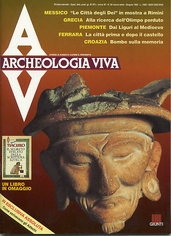 Archeologia Viva n. 30 - giugno 1992