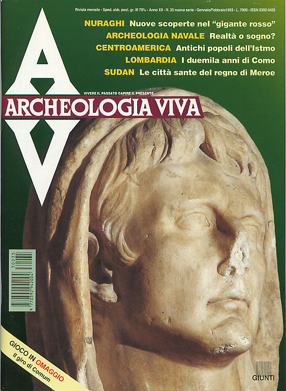 Archeologia Viva n. 35 - gennaio/febbraio 1993. Rivista bimestrale