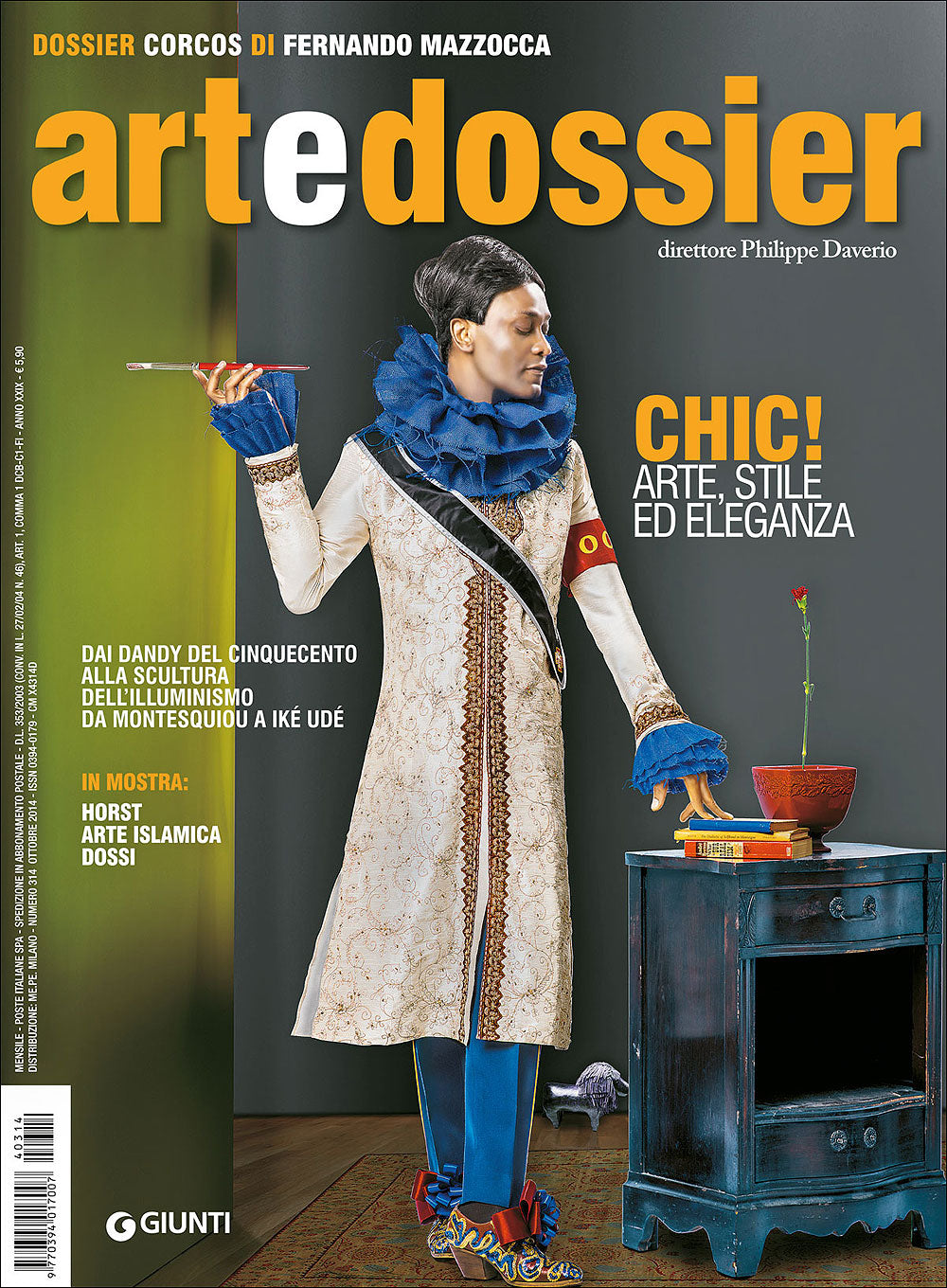 Art e dossier n. 314, ottobre 2014. allegato a questo numero il dossier: Corcos di Fernando Mazzocca