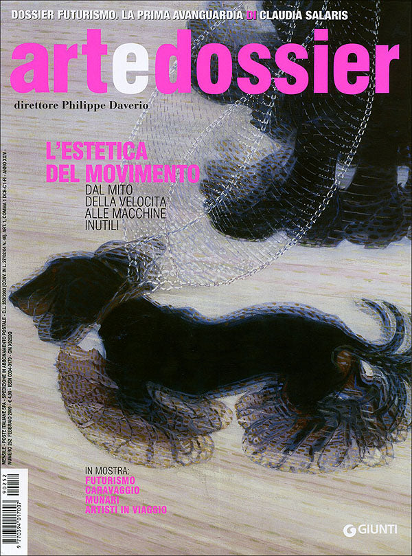 Art e dossier n. 252, febbraio 2009. allegato a questo numero il dossier: Futurismo. La prima avanguardia