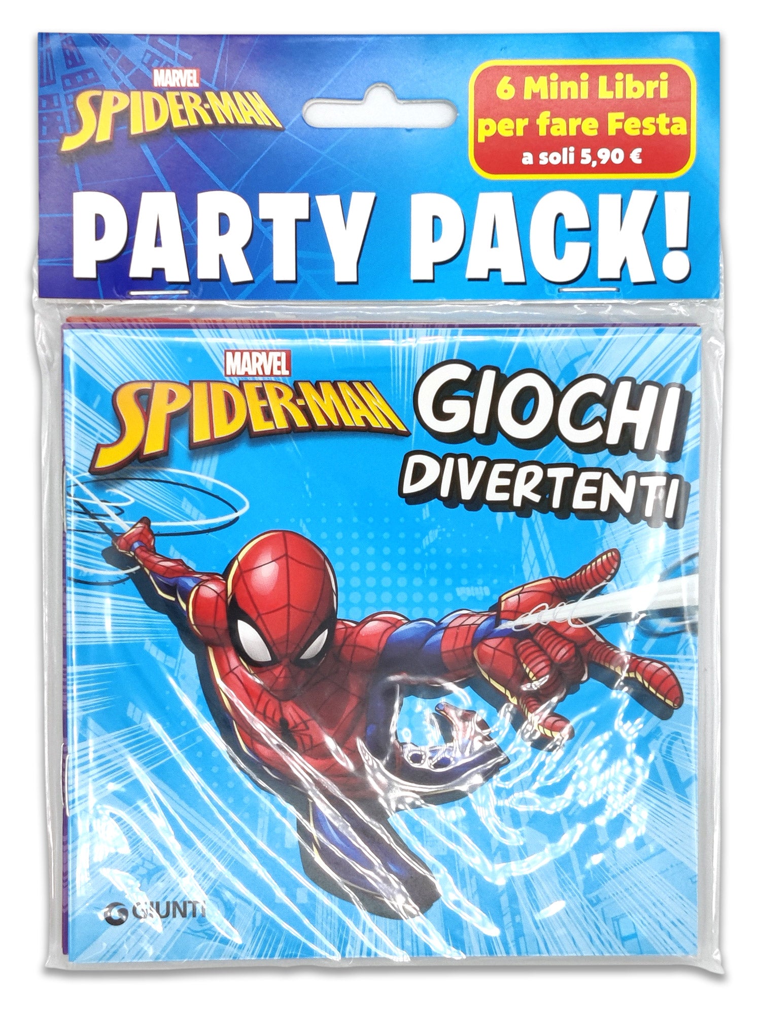 Spiderman Party pack. 6 mini libri per fare festa