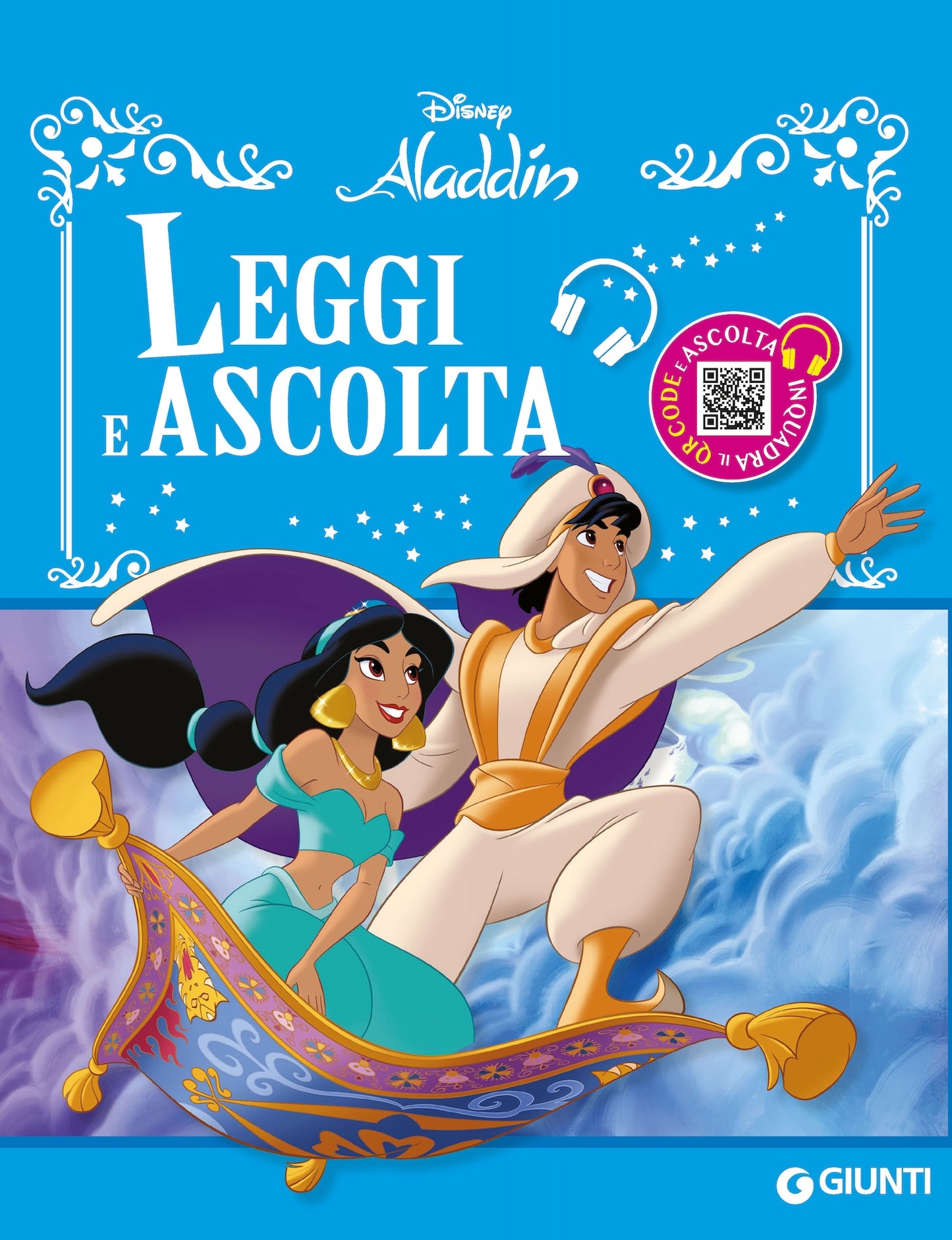 Aladdin Leggi e ascolta con QR Code. Inquadra il Qr code e ascolta