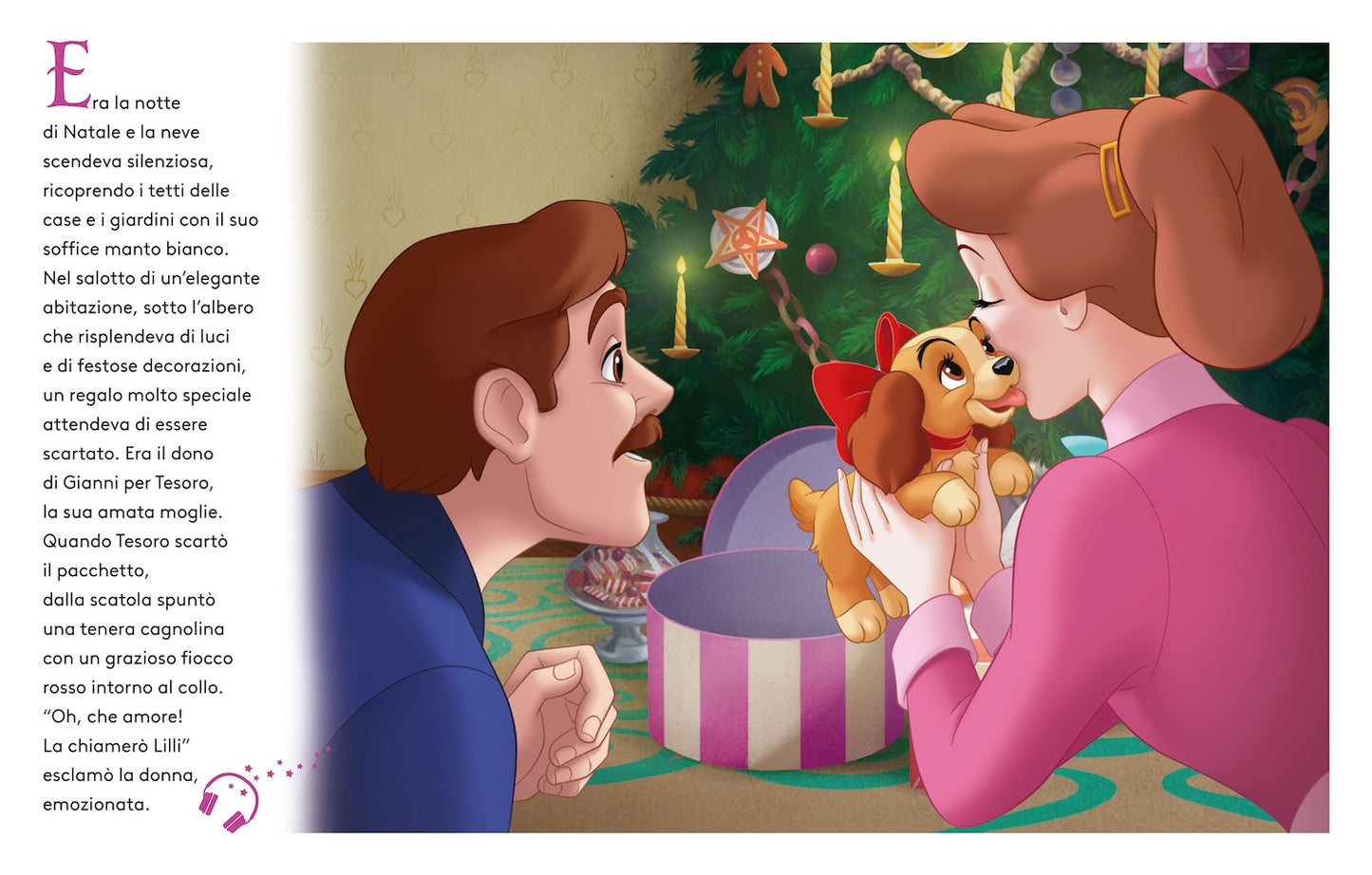 Lilli e il Vagabondo Leggi e ascolta con QR Code. Inquadra il Qr code e ascolta