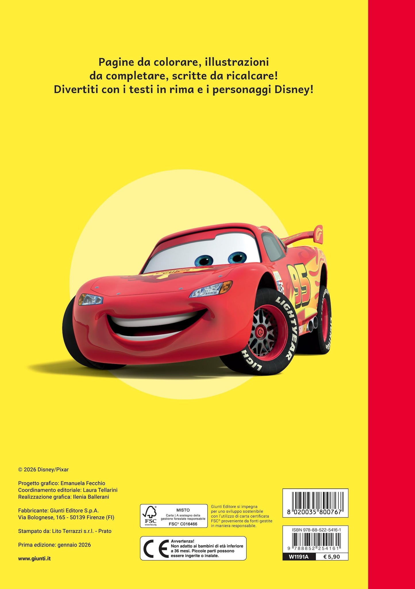 Cars Disegna&colora - Motori