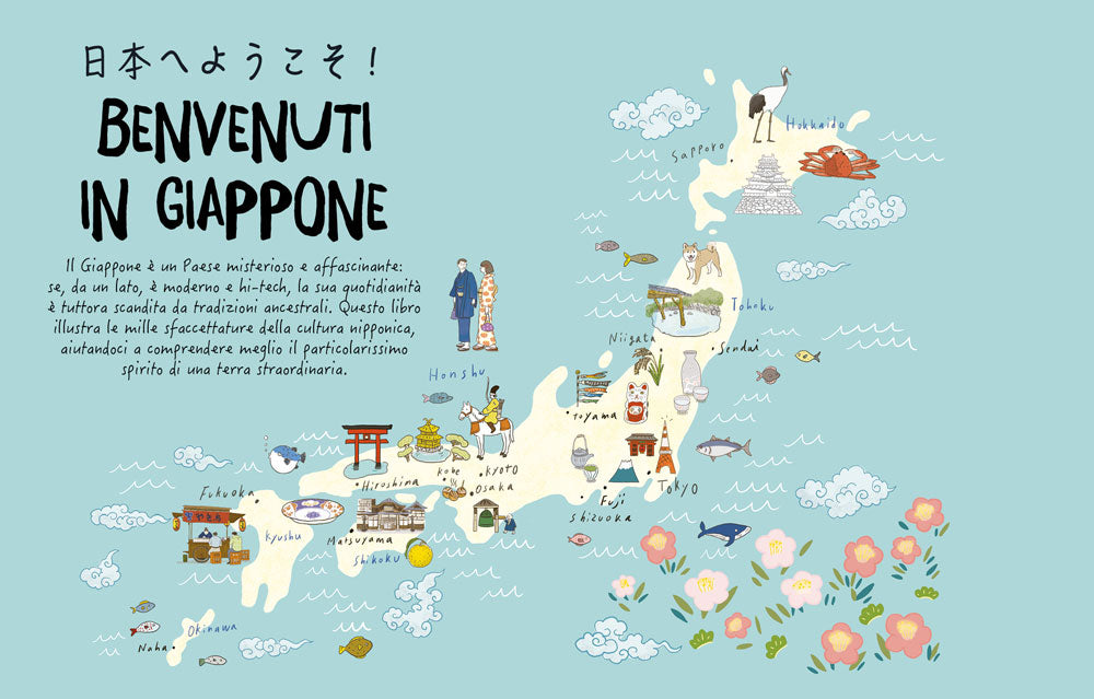 Giappone illustrato. Vita e cucina del Sol Levante