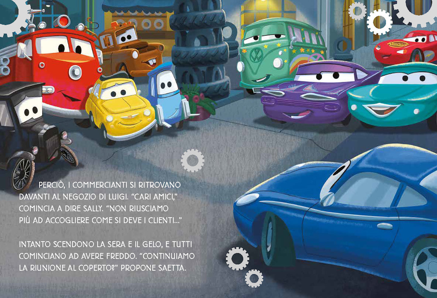 Cars 5 minuti prima di dormire - in maiuscolo. Avventure da campioni