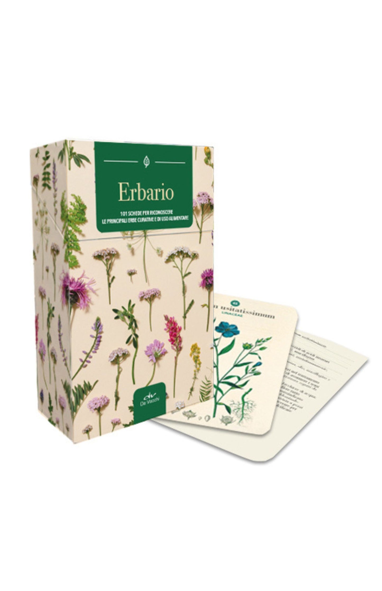 Erbario. 101 Schede per riconoscere le principali erbe curative e di uso alimentare