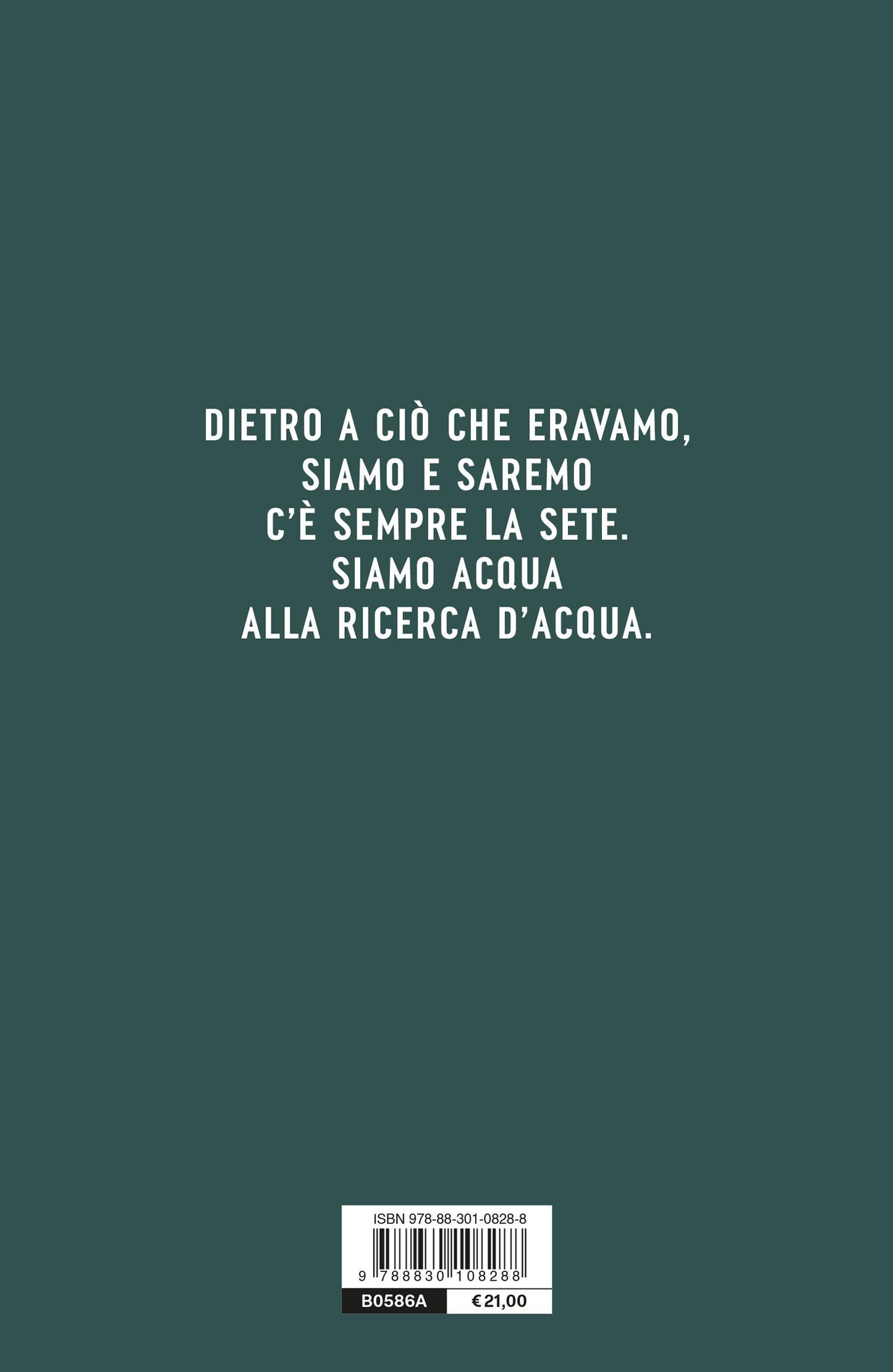 La ricerca dell'acqua. Una storia umana della sete