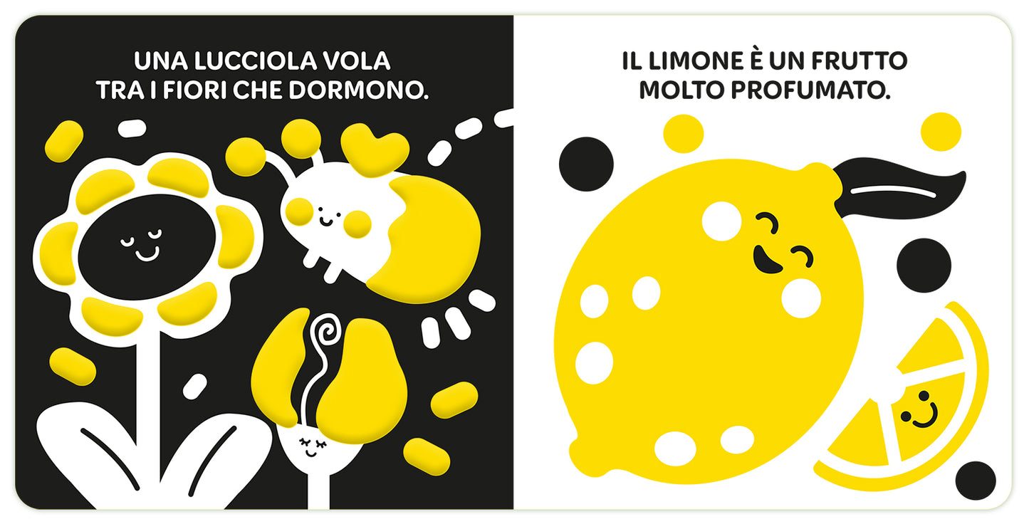 Il mio librotto bianco nero e giallo