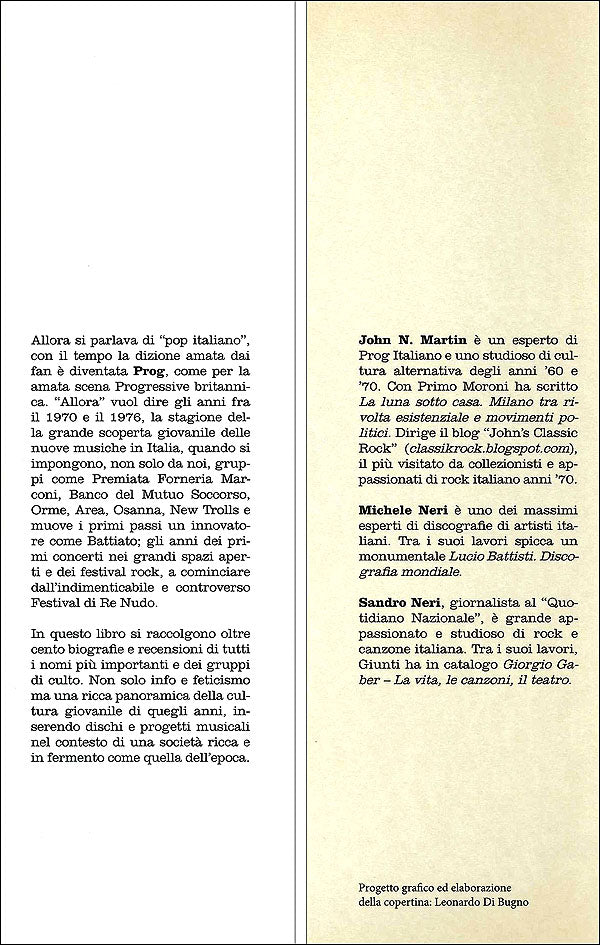 Il libro del Prog italiano
